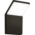 Ideal Lux - Aplique de parede LED para exterior STYLE LED/8,5W/230V 3000K CRI 90 IP54 preto